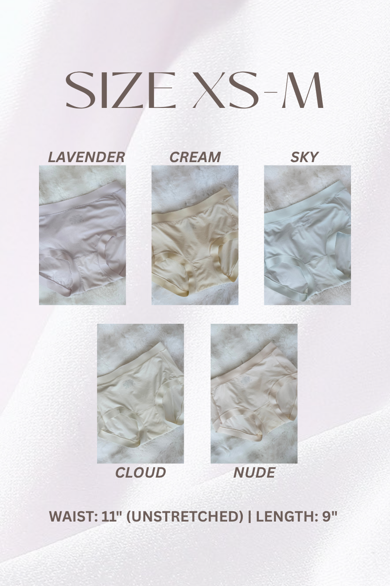 SECOND SKIN Panties (Size XS-M)