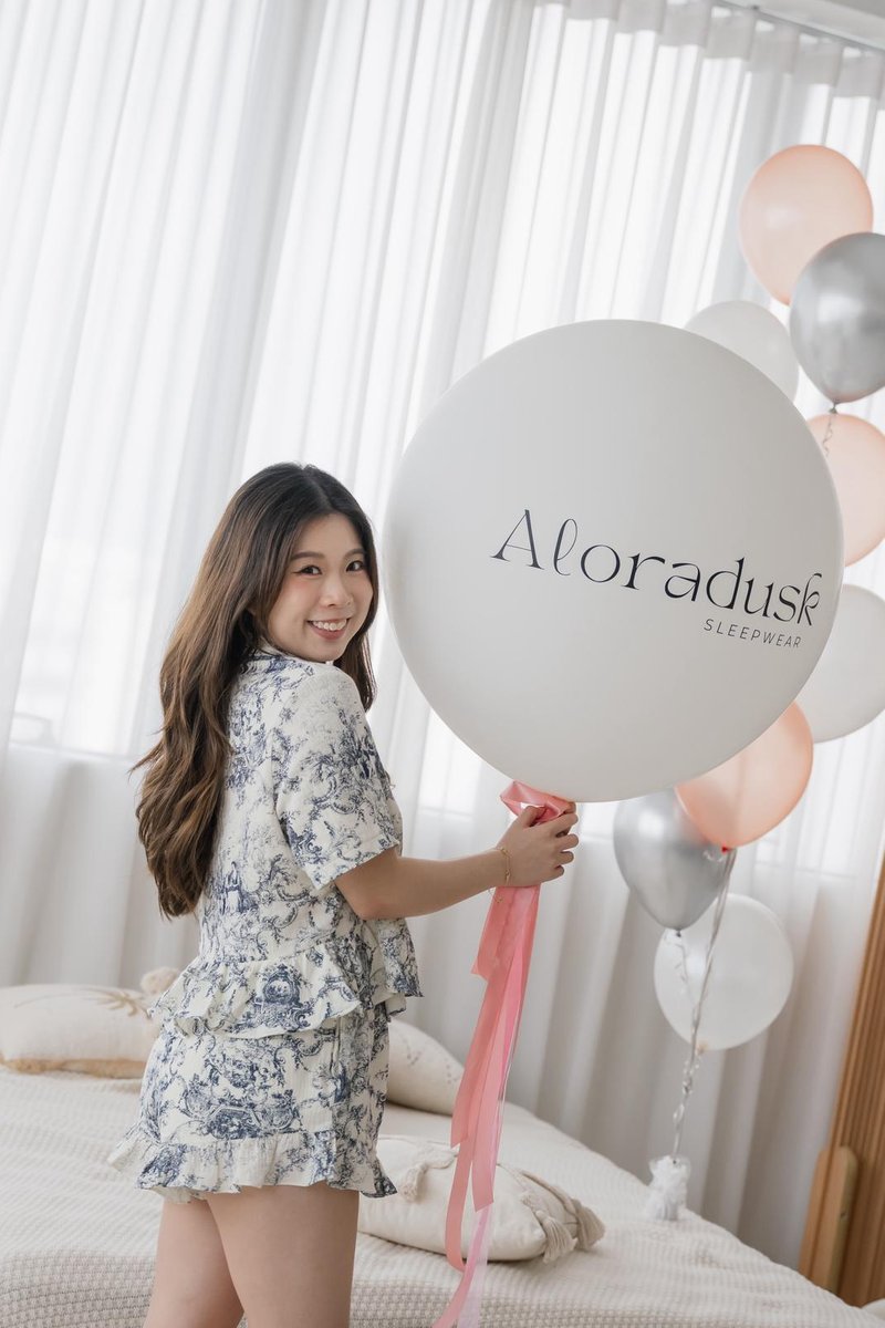 CLAIRE Toile Sleeved 2Pcs Set Sleepwear