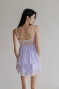 LEIA Pleated Twist Knot 2Pcs Set (Wisteria)