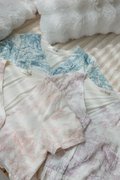 CLEO Toile Sleeved 2Pcs Set Sleepwear