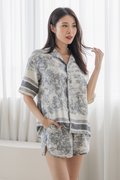 CHANTELLE Toile Sleeved 2Pcs Set Sleepwear