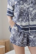 CHANTELLE Toile Sleeved 2Pcs Set Sleepwear