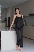 MILLIE Satin Lace Cami 2Pcs Pants Set