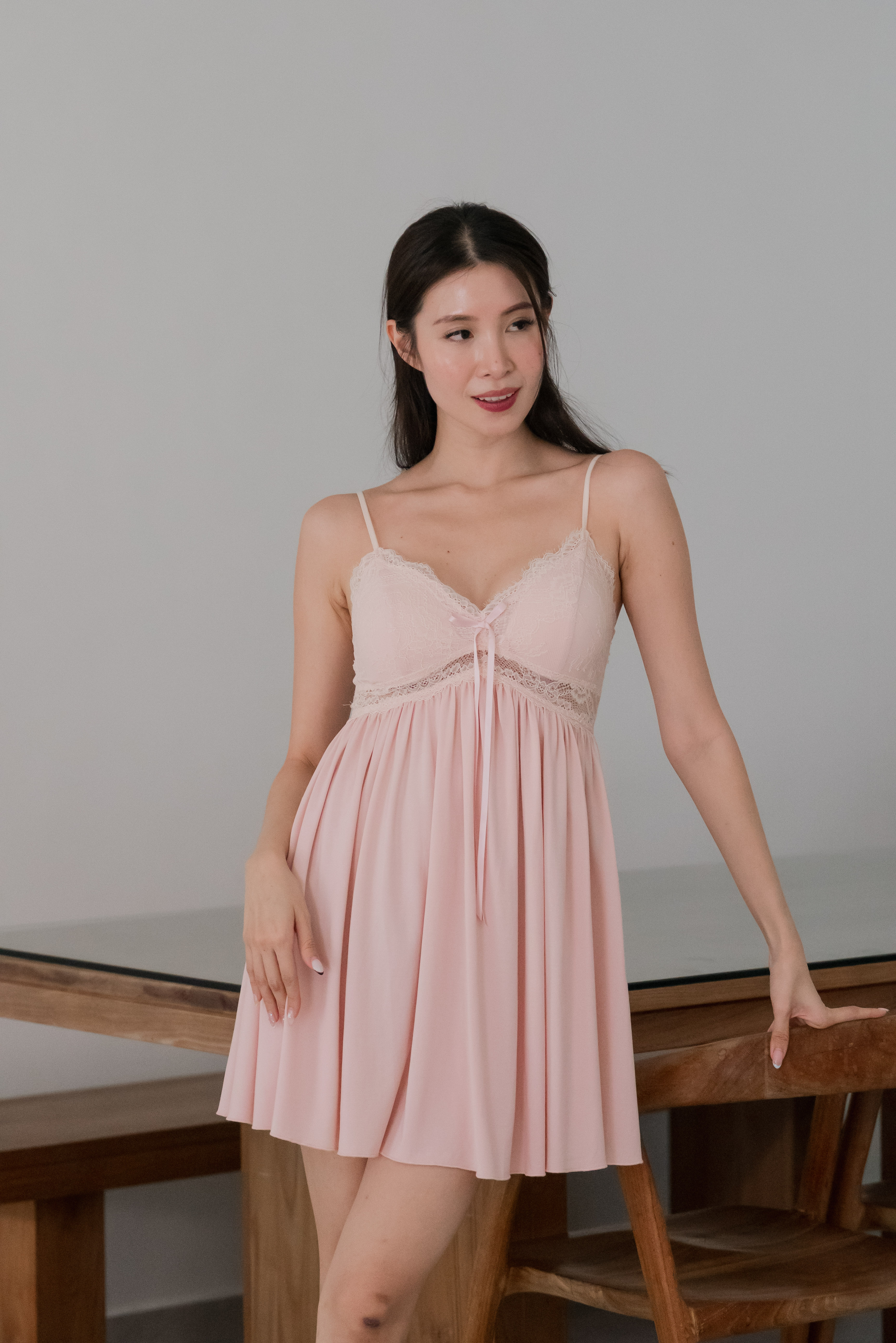 ALINA Bustier Slip Dress