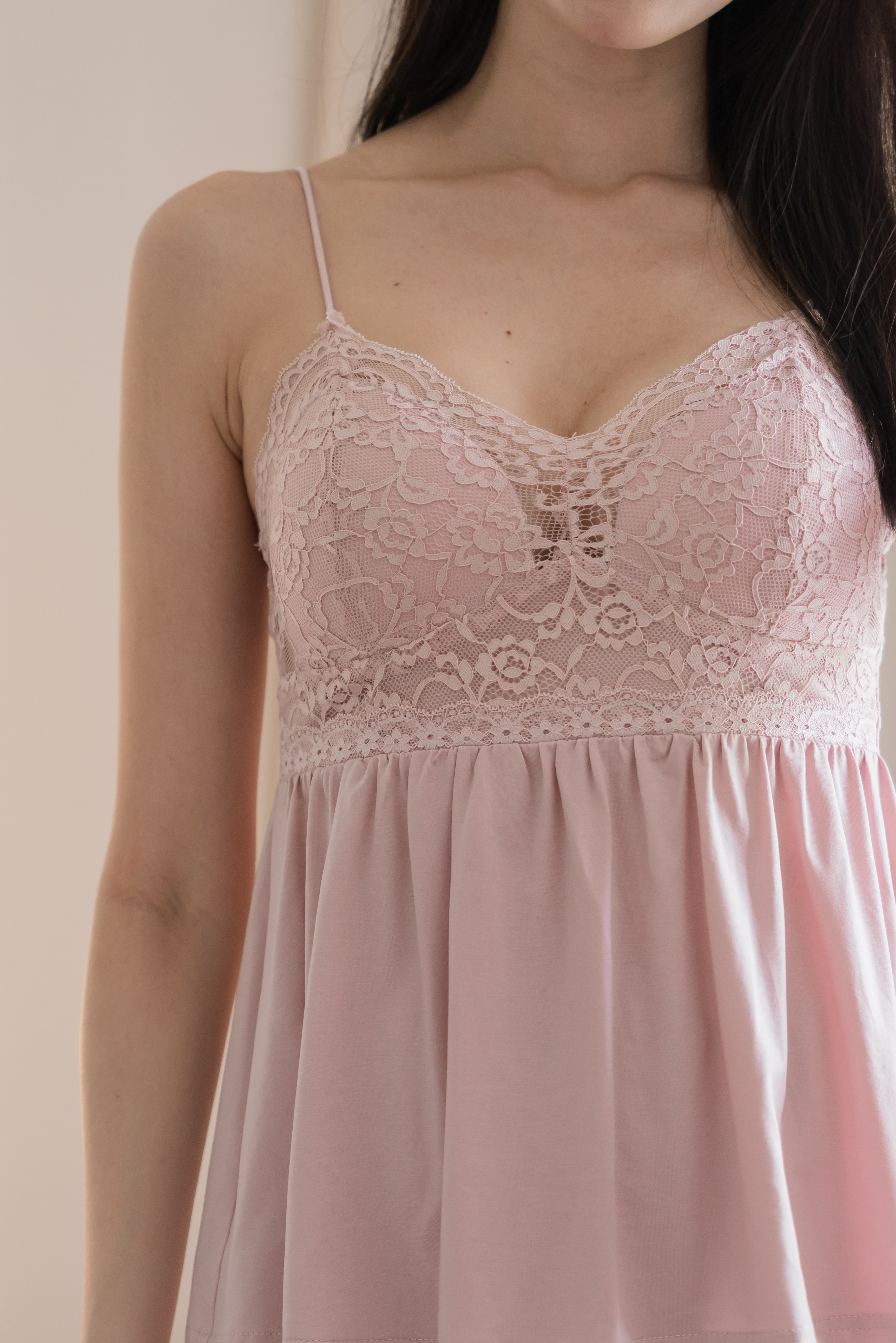 DELILA Lace Cami 2Pcs Set